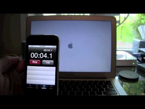 Apple Macbook Air Boot Up Time