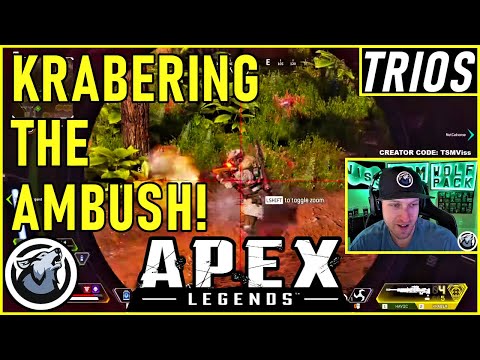 KRABERING THE AMBUSH! VISS w/ TannerSlays and Caliverse APEX LEGENDS SEASON 5