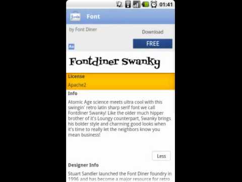 Youtube video for App