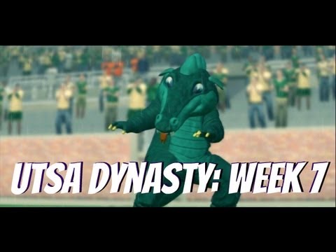 NCAA Football 13 - UTSA Dynasty: Week 7 @ UAB Blazers