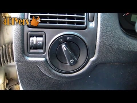 DIY: Volkswagen MKIV Headlight Switch Removal