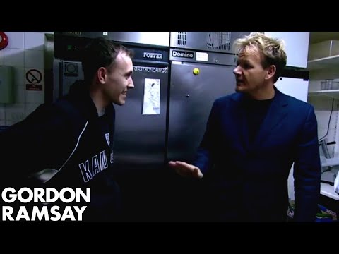 Chef Ramsay Shocked That Chef is Actually Cooking - Gordon Ramsay