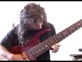 the flight of the bumble bee on a 7strings bass