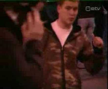 Tallinn riots unrest 27apr07 etv ...