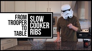 From Trooper to Table - Slow Cooker Ribs