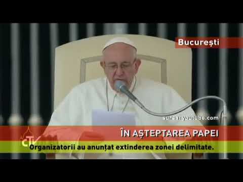 Noi reguli privind vizita Papei Francisc la București