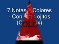 7 notas 7 colores   con esos ojitos  ¡club mix! 