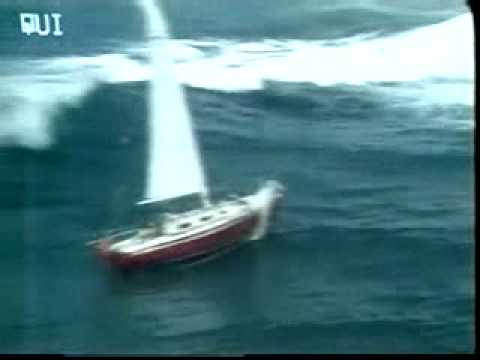 Sailboat gets hit by huge wave_Best sailing videos ever