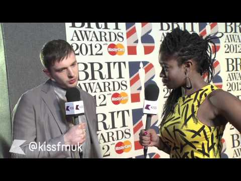Plan B at The BRIT Awards 2012 with KISS FM