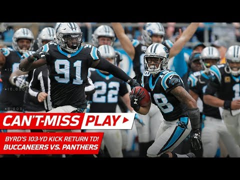 Video: Damiere Byrd's 103-Yd Kick Return TD, a Franchise Record! | Can't-Miss Play | NFL Wk 16 Highlights