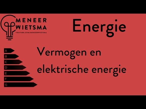 Natuurkunde uitleg Energie 3: Vermogen en Elektrische Energie