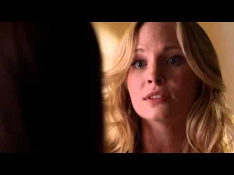 Vampire Diaries 4x02 Caroline stops Elena from attacking April, Elena compels for the 1st time