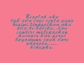 TheFace - Melupakanmu with lyrics!!