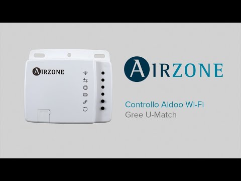 Instalação - Controllo Aidoo Airzone Wi-Fi Gree U-Match R410A