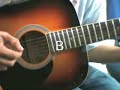 How to play \"Morning has broken\" on the guitar (the intro)