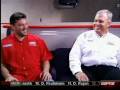 Tony stewart and rick hendrick sidebyside texas 2009 interview.