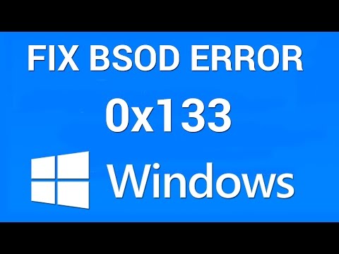 How to Fix BSOD Dpc Watchdog Violation Error 0x00000133