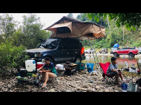 Cắm trại suối La Ngâu | 03.2020 QuanCamp & những người bạn Pajero  