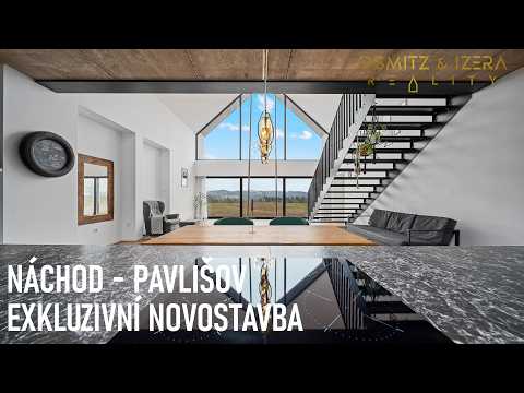 Video Exkluzivní Novostavba, Nádherný výhled z vícegeneračního domu Náchod