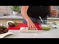 Gulas y Aguacate Ensalada moldeada