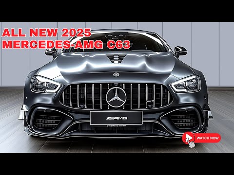 Nhìn đầu tiên! 2025 Mercedes-AMG C63 tiết lộ! - Một kiệt tác của sức mạnh và sự thanh lịch!