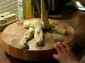 Plaitting Challah or Bread in 4