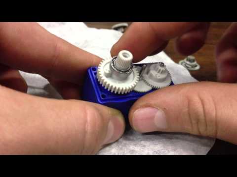 how to rebuild rc servo
