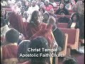 christ temple church choir singing he reign forever on 10-19-08
