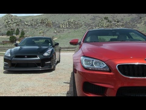 2014 Nissan GT-R vs. BMW M6 0-60 MPH Mile High Mashup Review