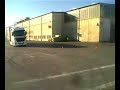 Fahrversuch. Ladungssicherung. Fahrversuch. Ladungssicherung.