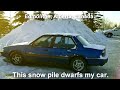 Giant Snow Pile
