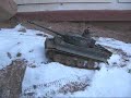 tiger I in the snow COLOR tiger I in the snow COLOR