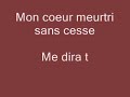 une tr�s belle chanson...