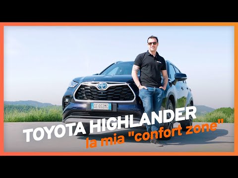 toyota highlander  7 posti ibrida e comoda