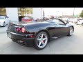 2002 Ferrari 360 Spider Start Up, Exhaust, and In Depth Tour
