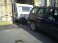 Trailer stuck