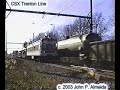 CSX Q300 and SEPTA Wire Train