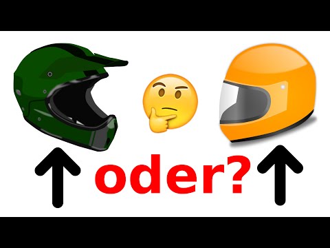Motocross oder Integralhelm? (Supermoto)