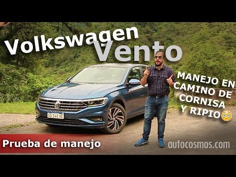 VW Vento en la montaña