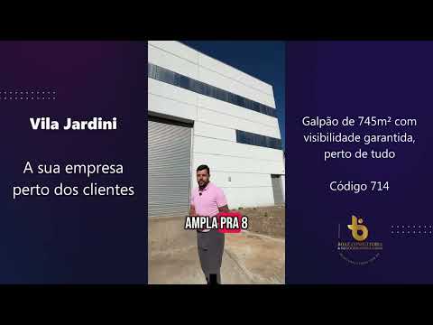 Depósito-Galpão, 745 m² - Foto 1