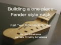 One Piece Neck Build Part 2: final oultine
