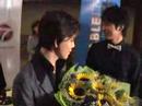 anugerah industri muzik ke-15 was held on 03 may 2008 at pwtc. red carpet moment -  daniel lee and tate chan
