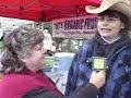 Mary Brackney at the Port Townsend Farmer's Market