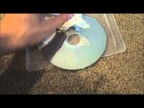how to repair scratched cd