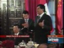 Alan García cena con Hu Jintao en Palacio de Gbo. 2008 Alan García cena con Hu Jintao en Palacio de Gbo. 2008