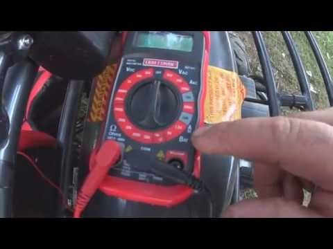 how to measure amperes