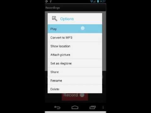 Youtube video for App