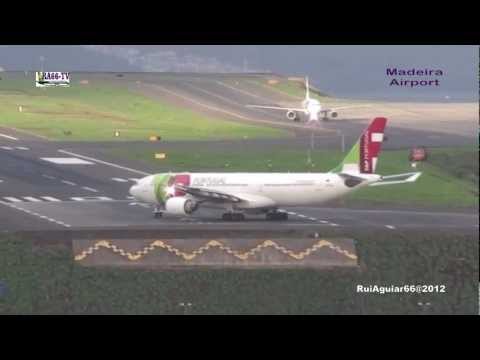Aterragens Descolagens Aeroporto da Madeira Tap Portugal Airbus A330-200 Transavia