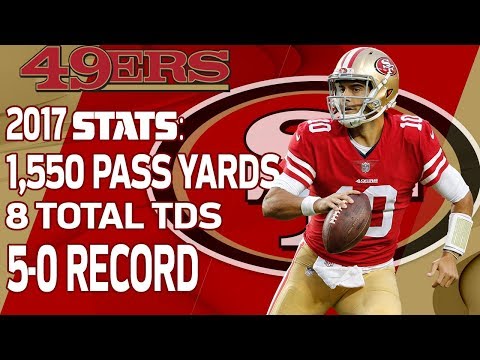 Video: Jimmy Garoppolo's 2017 Season Highlights that Got Him PAID