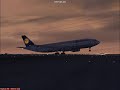 FSX - Lufthansa A300 flight from Athens to Hamburg